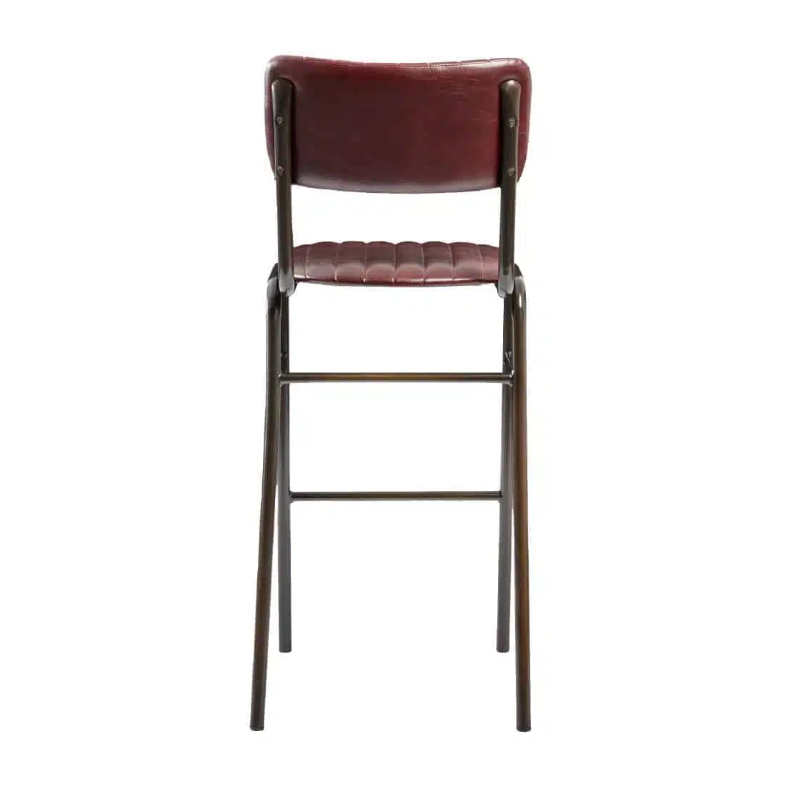 Tavo Stacking Bar Stool Vintage Red (Pack of 2) - Image 2