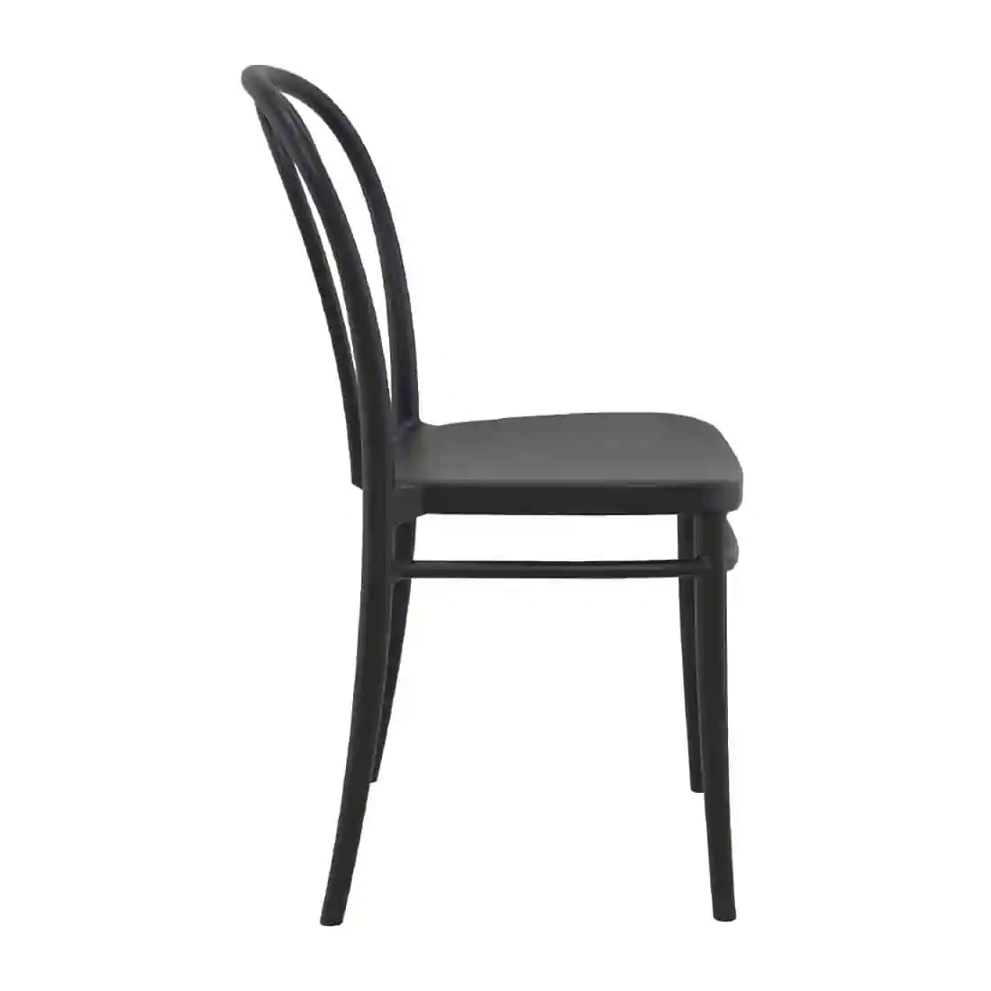 Victor Side Chair Black (Pack of 2) - Image 3