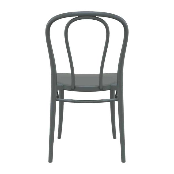 Victor Side Chair Dark Grey (Pack of 2) - Image 2