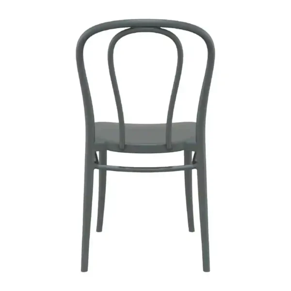 Victor Side Chair Dark Grey (Pack of 2) - Image 2
