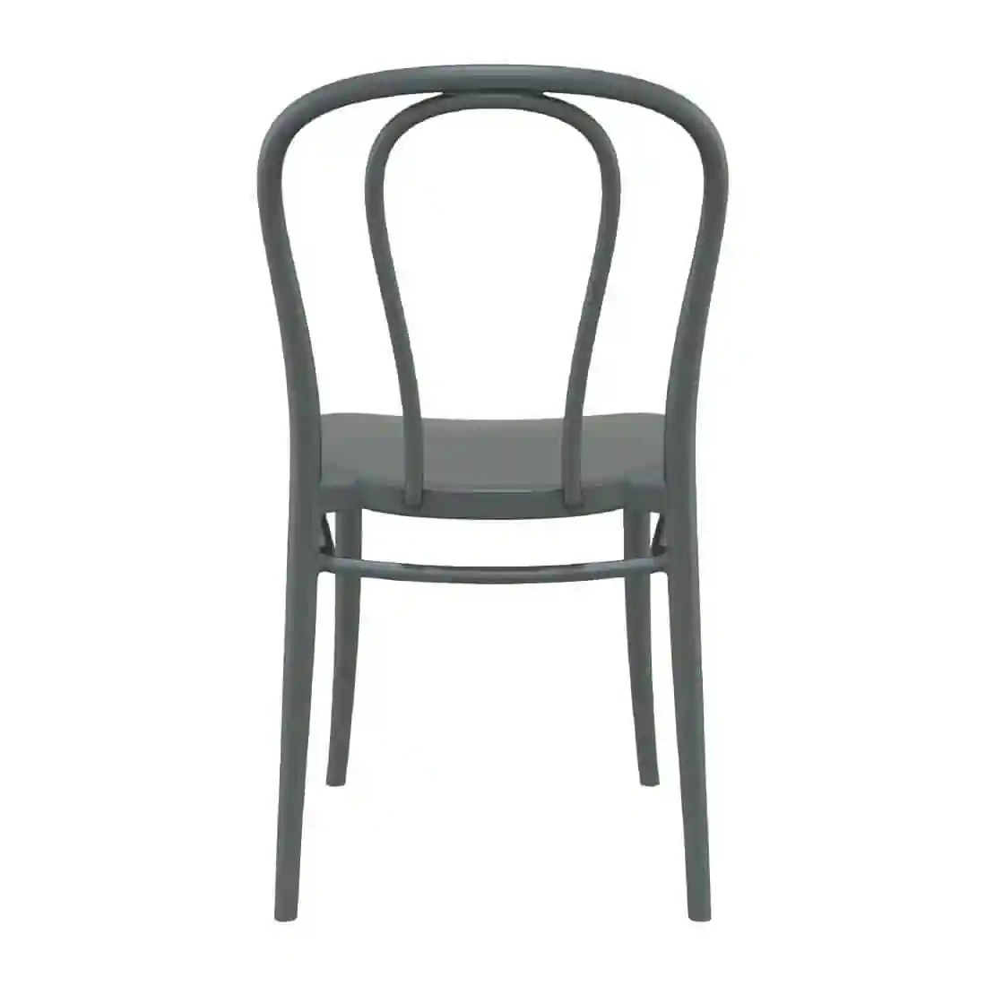 Victor Side Chair Dark Grey (Pack of 2) - Image 2