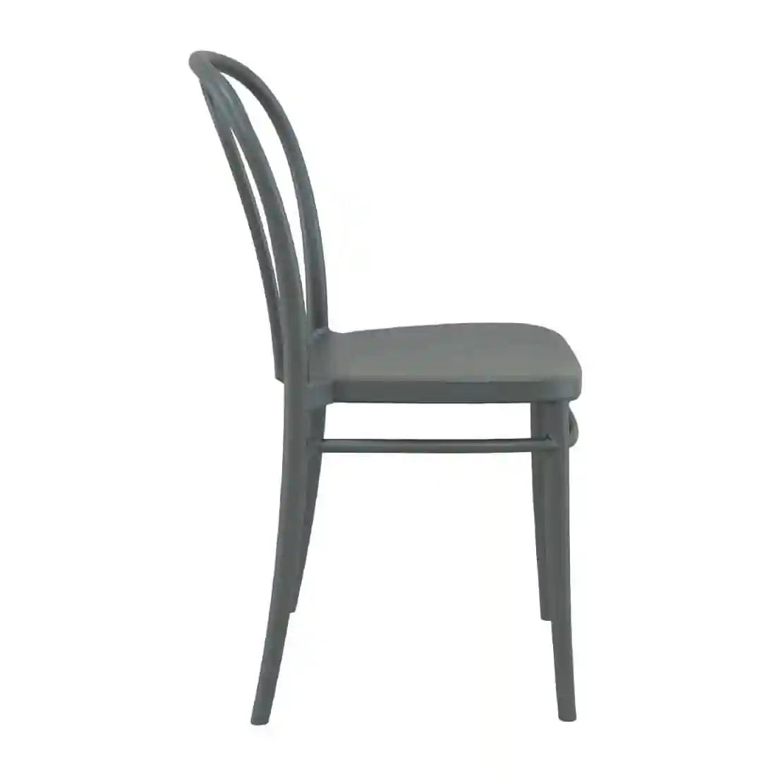 Victor Side Chair Dark Grey (Pack of 2) - Image 3