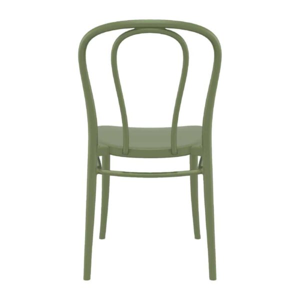 Victor Side Chair Olive Green (Pack of 2) - Image 2