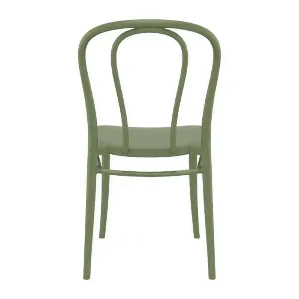 Victor Side Chair Olive Green (Pack of 2) - Image 2