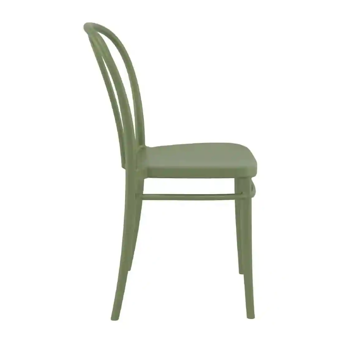 Victor Side Chair Olive Green (Pack of 2) - Image 3