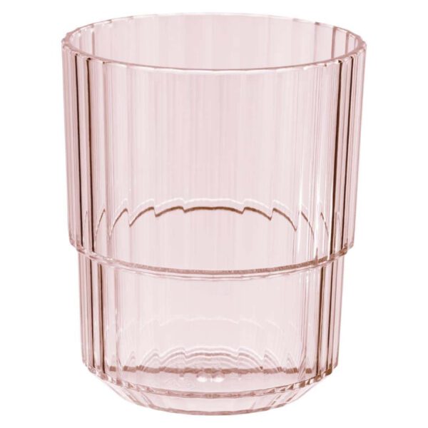 APS Linea Light Pink Drinking Cup 300ml (Box of 48) - Image 2