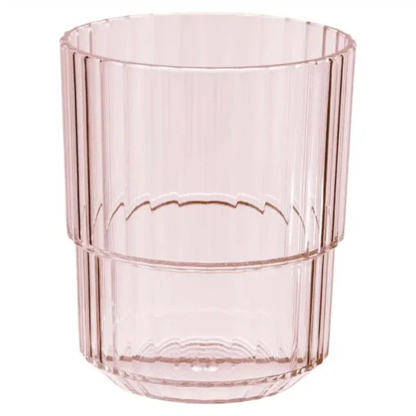 APS Linea Light Pink Drinking Cup 300ml (Box of 48) - Image 2