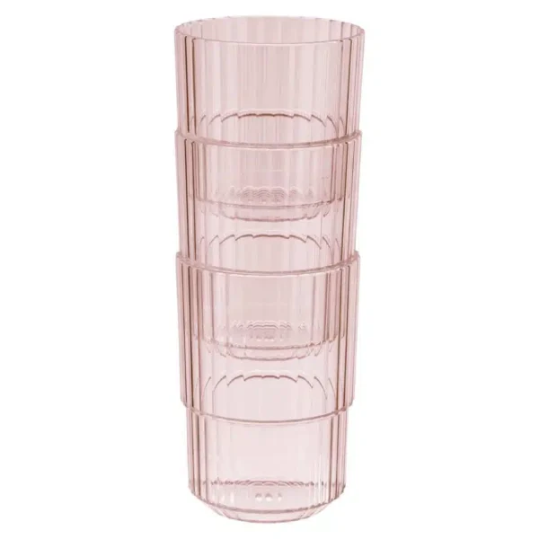APS Linea Light Pink Drinking Cup 300ml (Box of 48) - Image 3