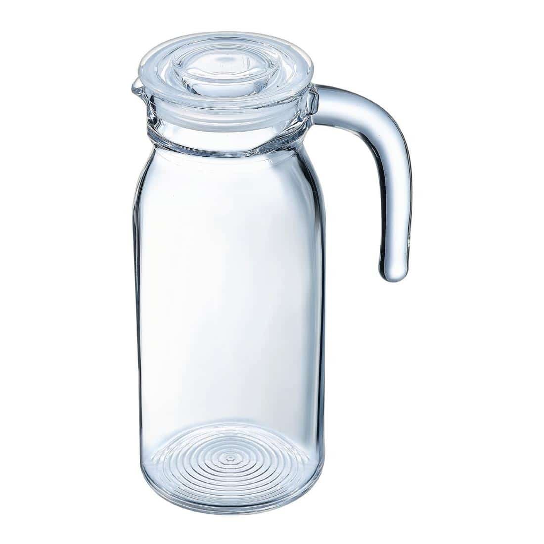 Arcoroc Spring Jugs with Glass Lid 1Ltr (6 pack) - Image 3