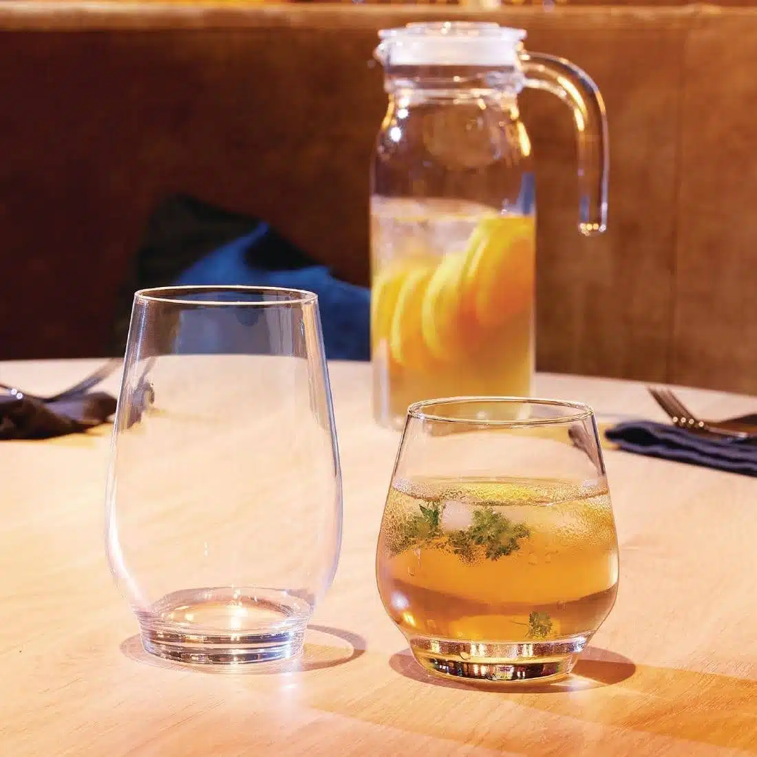 Arcoroc Spring Jugs with Glass Lid 1Ltr (6 pack) - Image 5