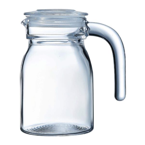 Arcoroc Spring Jugs with Glass Lid 500ml (12 Pack)