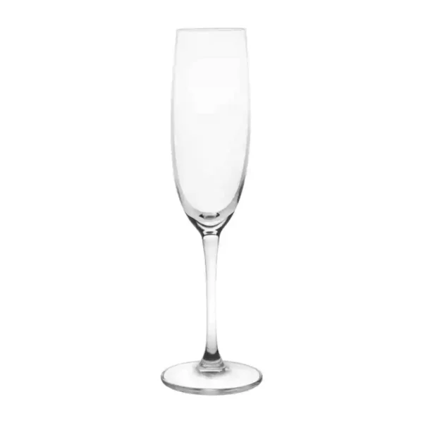 Olympia Novello Crystal Champagne Flutes 180ml (6 pack) - Image 1