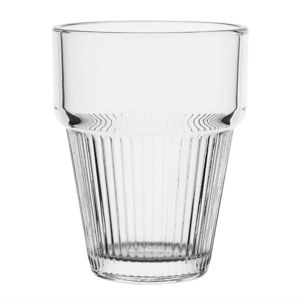 Olympia Ridged Stacking Tumblers 150ml (6 pack) - Image 2
