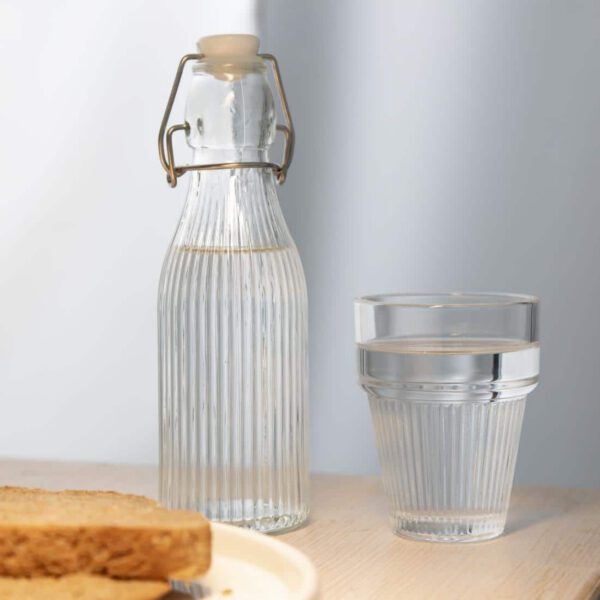 Olympia Ridged Stacking Tumblers 150ml (6 pack) - Image 6