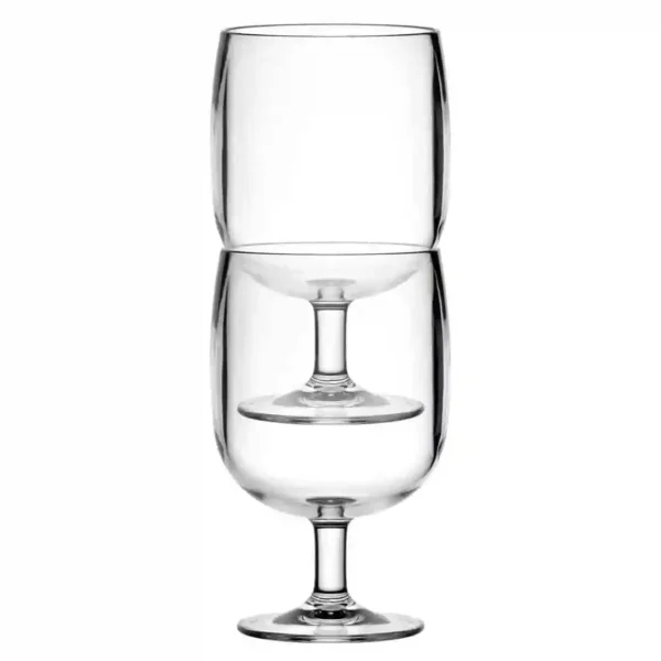 Utopia Eden Stacking Wine Glasses 360ml (6 pack) - Image 2