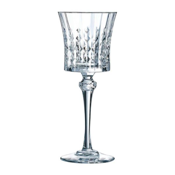 Cristal d'Arques Lady Diamond Wine Glasses 190ml (8 pack) - Image 2