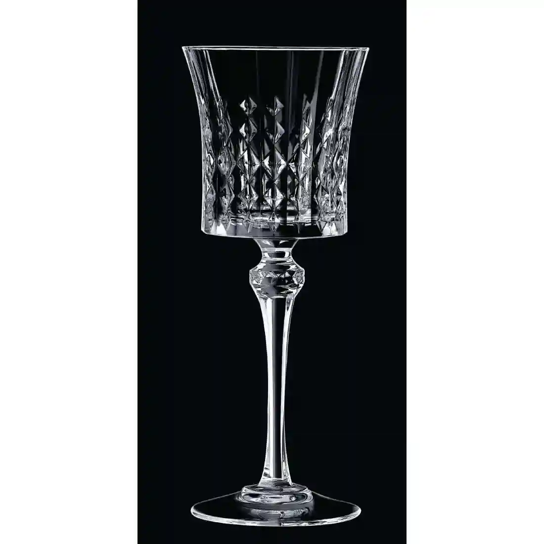 Cristal d'Arques Lady Diamond Wine Glasses 190ml (8 pack) - Image 6