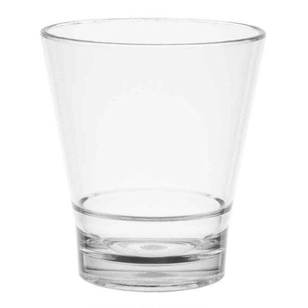 Olympia Kristallon Polycarbonate Stacking Tumblers - Clear 250ml (6 Pack) - Image 2