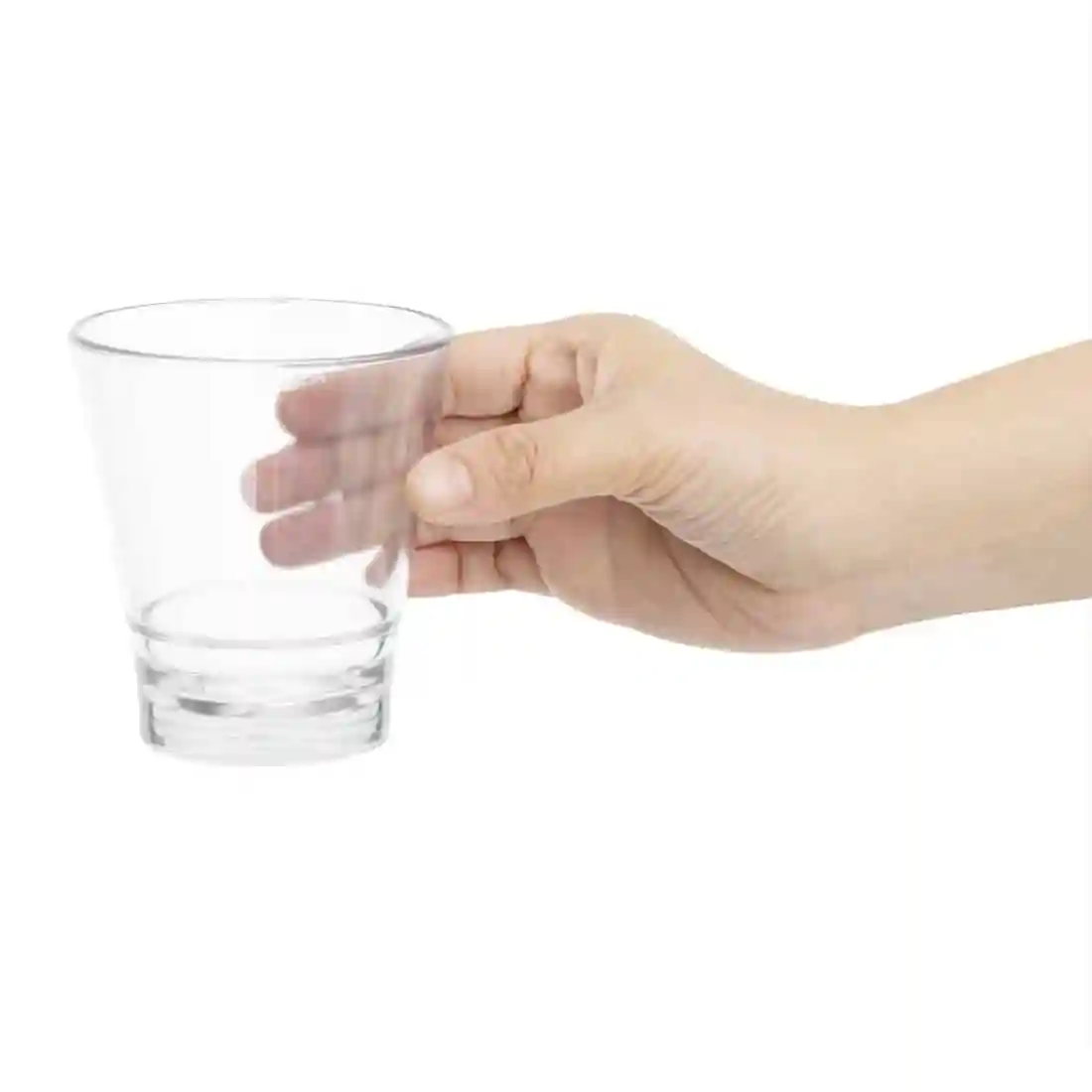 Olympia Kristallon Polycarbonate Stacking Tumblers - Clear 250ml (6 Pack) - Image 3