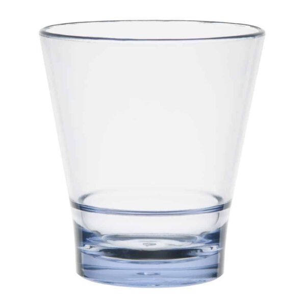 Olympia Kristallon Polycarbonate Stacking Tumblers - Blue 250ml (6 Pack) - Image 2