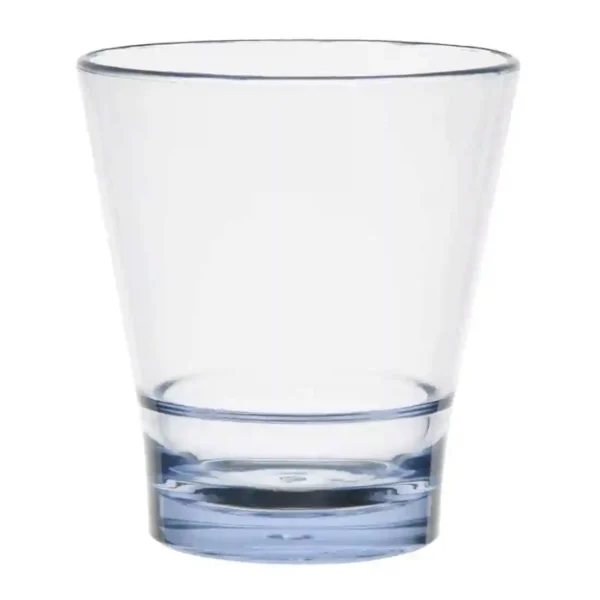 Olympia Kristallon Polycarbonate Stacking Tumblers - Blue 250ml (6 Pack) - Image 2