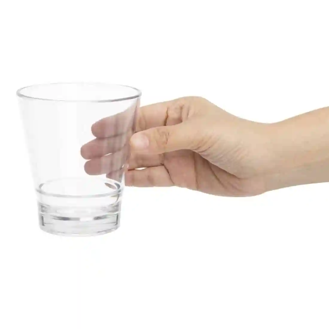 Olympia Kristallon Polycarbonate Stacking Tumblers - Clear 350ml (6 Pack) - Image 3