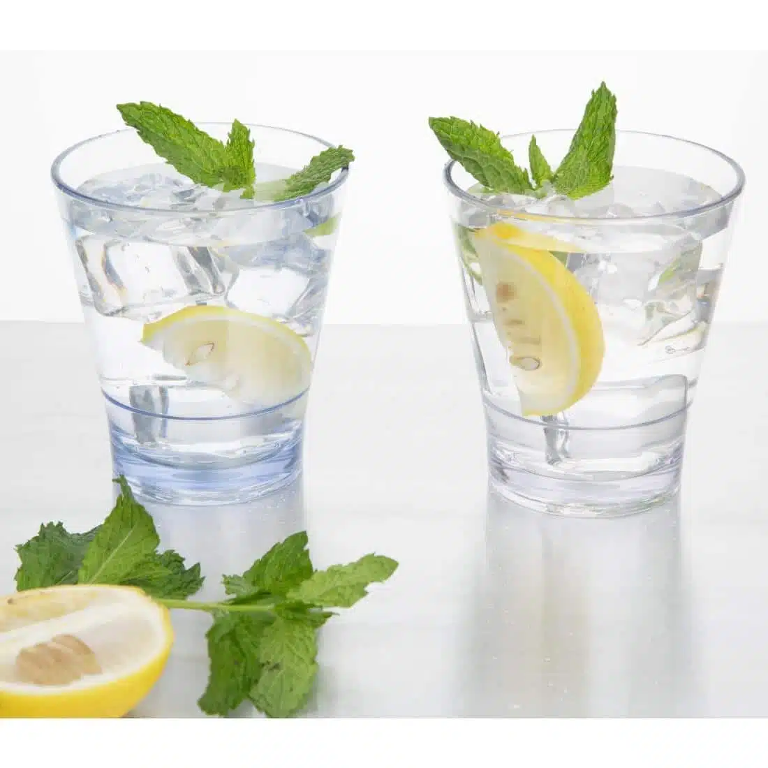 Olympia Kristallon Polycarbonate Stacking Tumblers - Clear 350ml (6 Pack) - Image 5