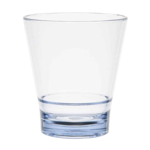 Olympia Kristallon Polycarbonate Stacking Tumblers - Blue 350ml (6 Pack) - Image 2