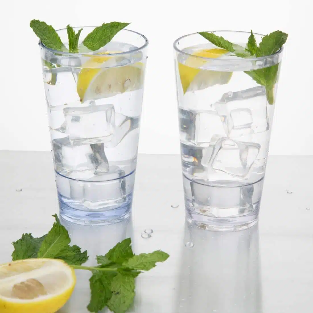 Olympia Kristallon Polycarbonate Stacking Hi-ball Tumblers - Clear 420ml (6 Pack) - Image 5