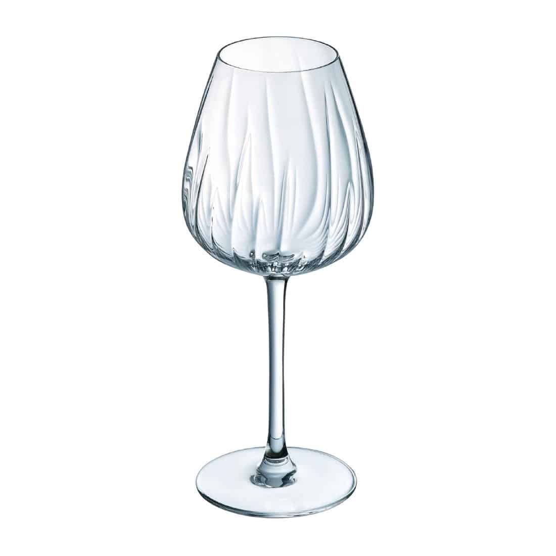 Cristal d'Arques Swirly Wine Glasses 470ml (8 Pack)