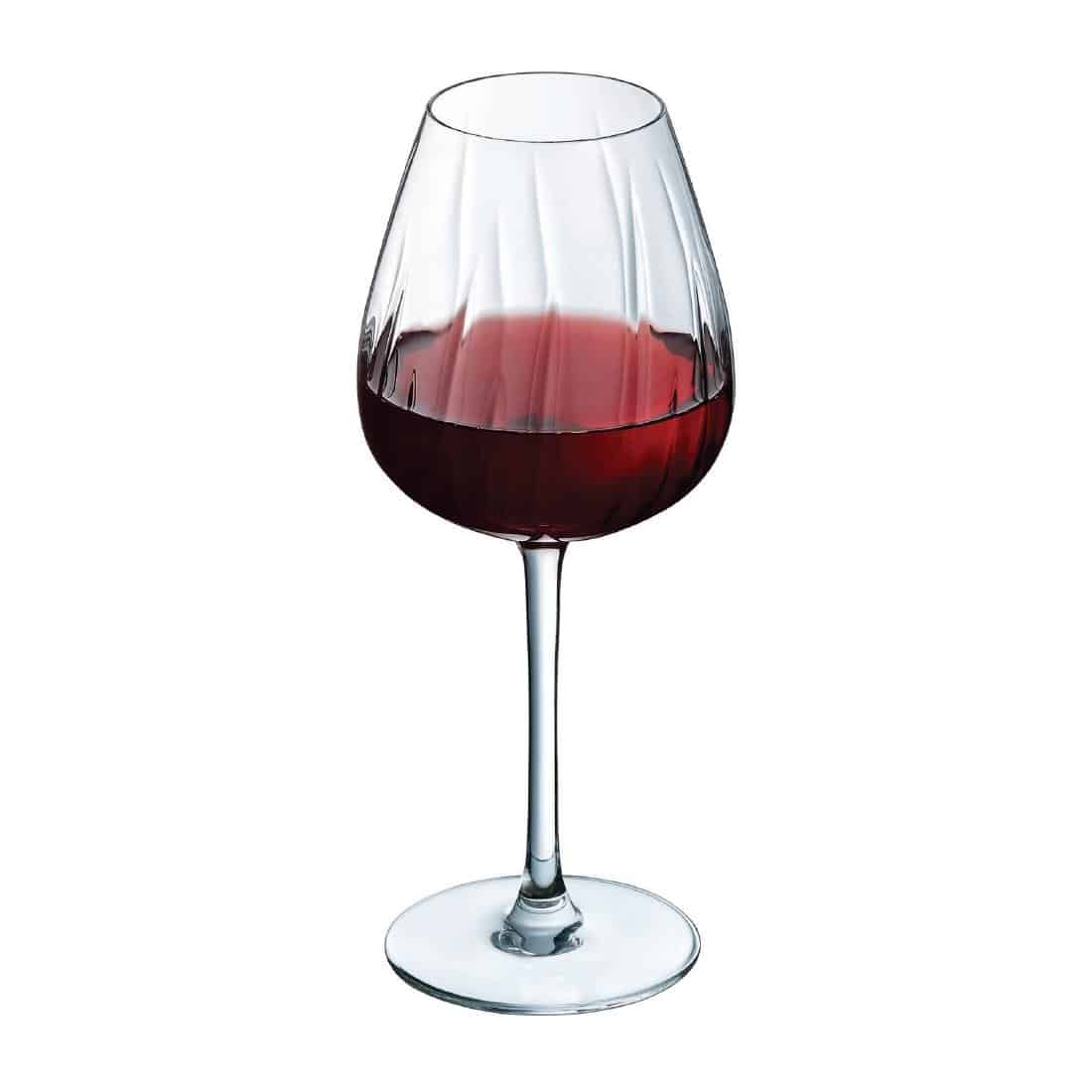 Cristal d'Arques Swirly Wine Glasses 470ml (8 Pack) - Image 3