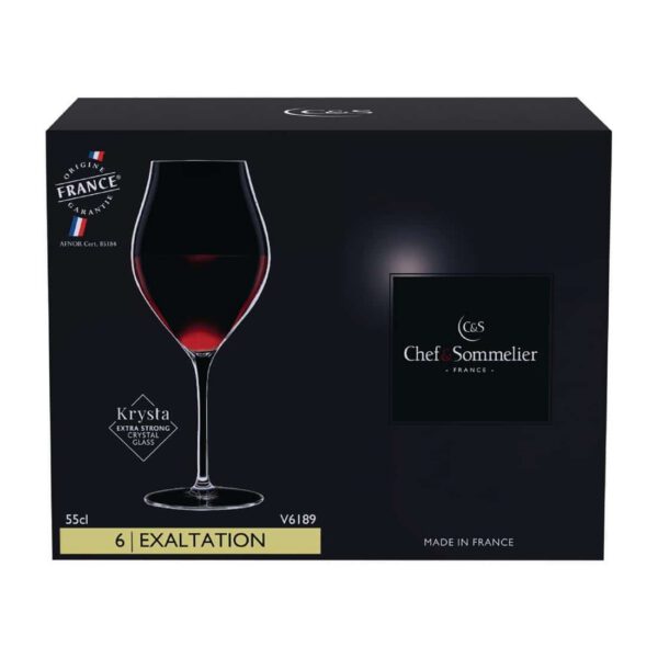 Chef & Sommelier Exaltation Wine Glasses 550ml (12 pack) - Image 6