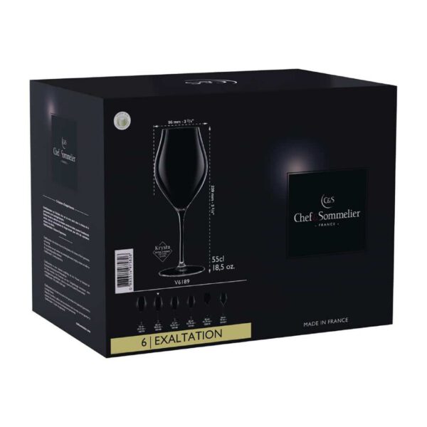 Chef & Sommelier Exaltation Wine Glasses 550ml (12 pack) - Image 7
