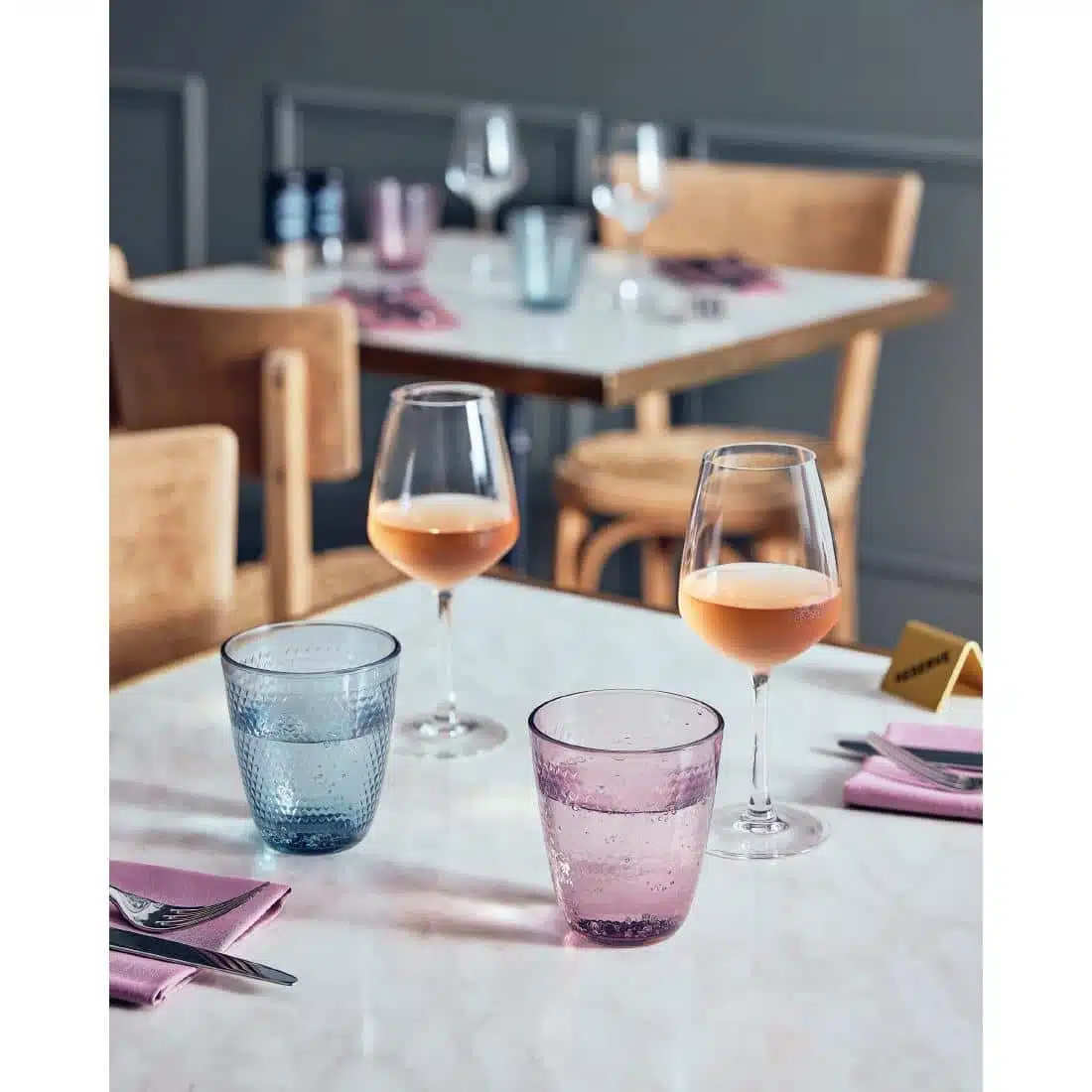 Arcoroc Pampille Tumblers Pink 310ml (24 Pack) - Image 3