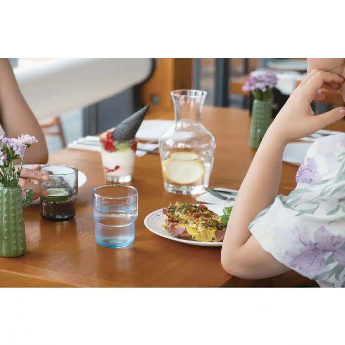 Arcoroc Log Brush Blue Tumblers 220ml (24 pack) - Image 3