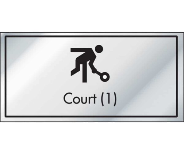 Court Information Door Sign