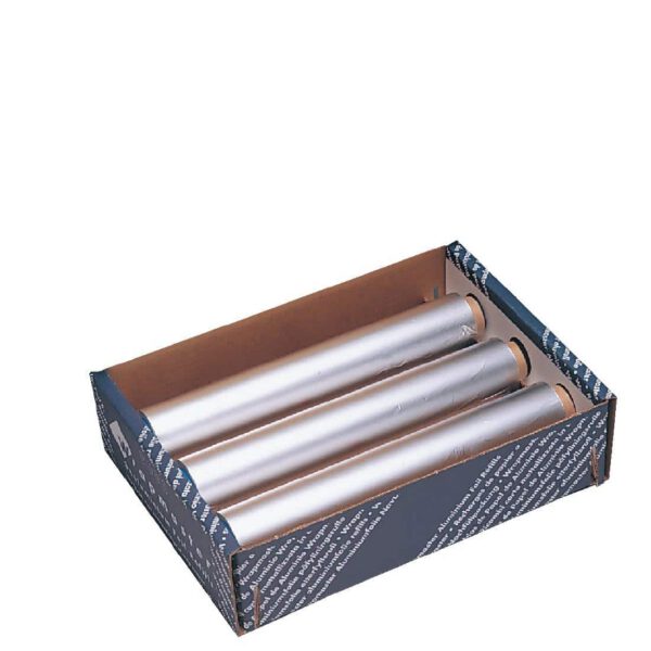 Wrapmaster Aluminium Foil 300mm x 90m (Pack of 3) - Image 2