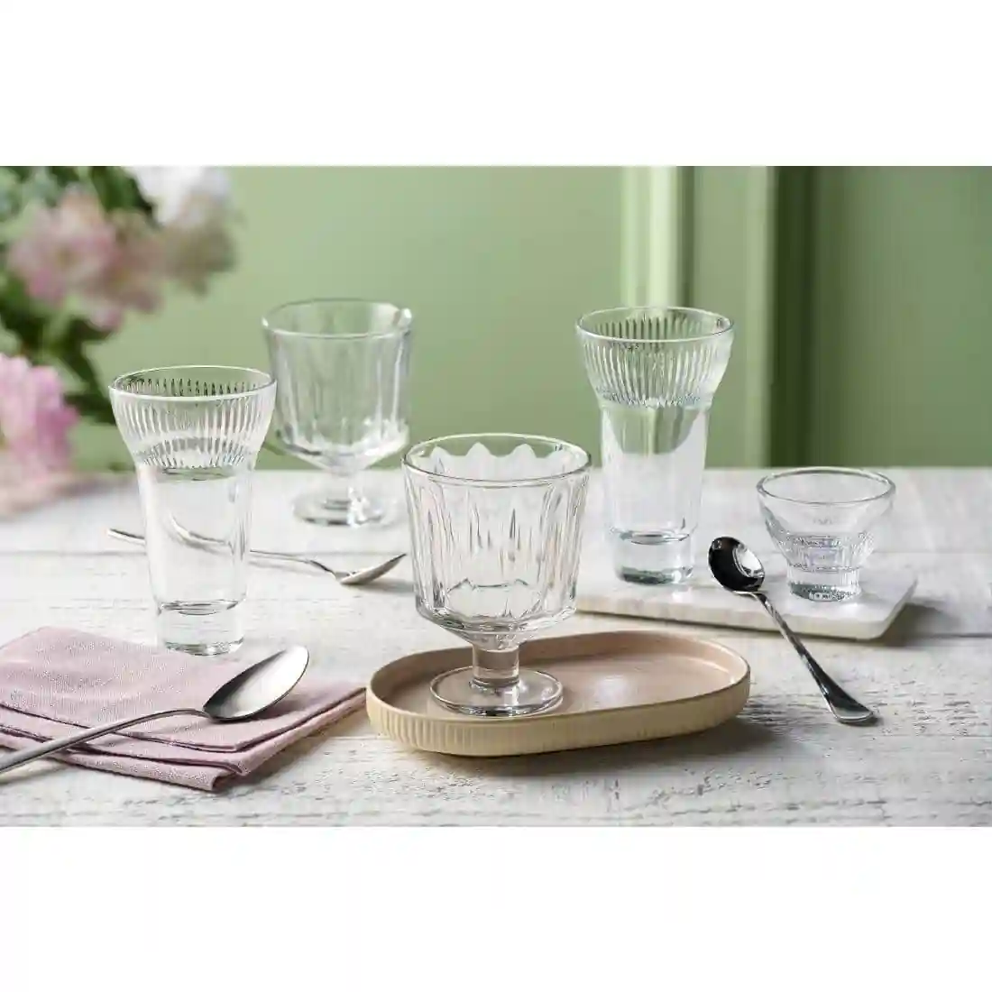 La Rochere Calanque Dessert Dish/Sundae Glasses 220ml/7.75oz (Pack of 6) - Image 3