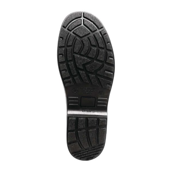 Lites Black Slip On Safety Shoes