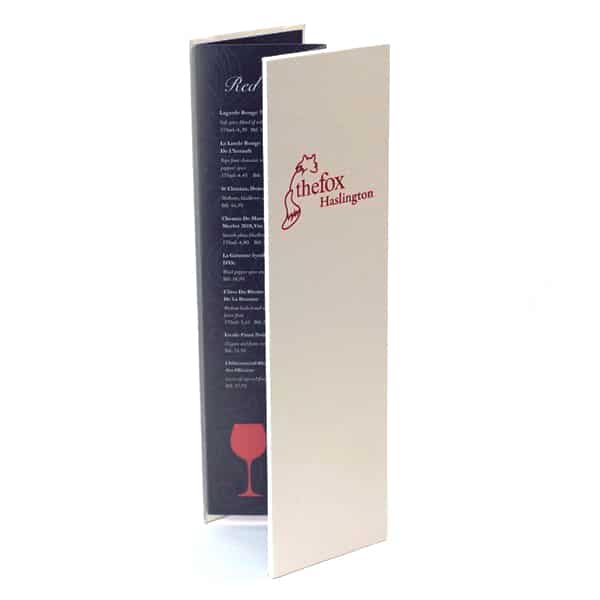 Scala Cover with Printed Menu