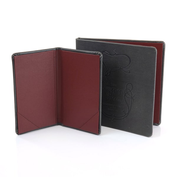 Lizard Pellaq Menu Covers