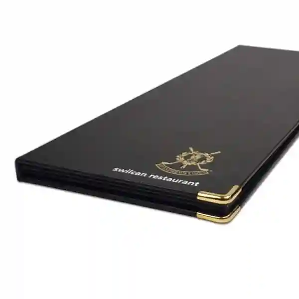 Paris Buckram Menu Covers
