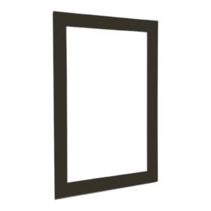 Wall Mounted Snap Frame Menu Display - Black - Smart Hospitality Supplies