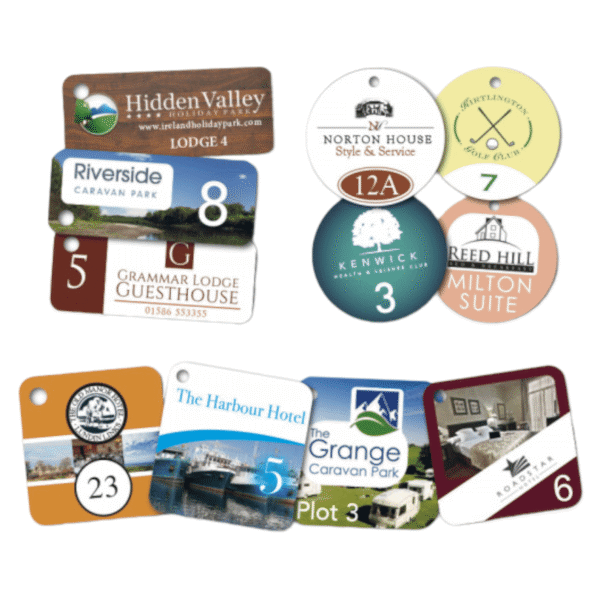 Full Colour Acrylic Photo Key Fobs