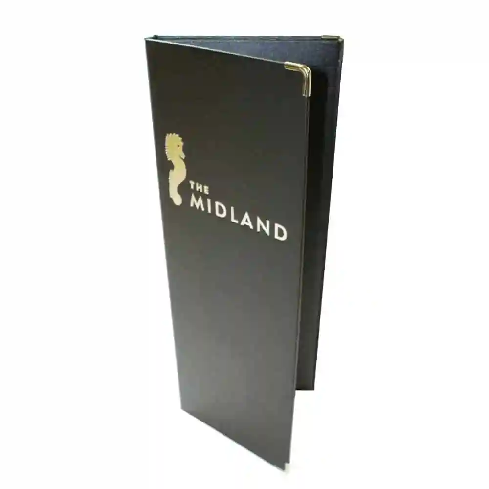 Paris Buckram Menu Covers