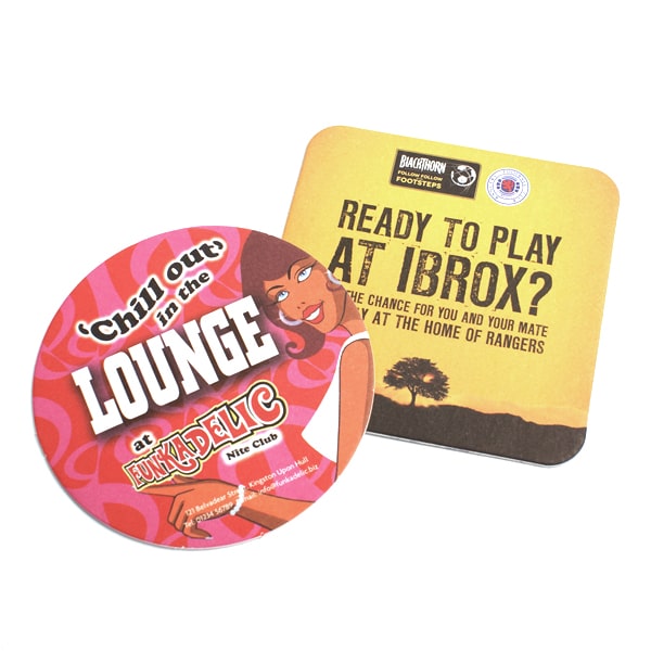 Printed Beer Mats
