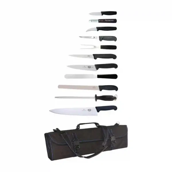 Victorinox 11 Piece Knife Set with Wallet - Image 1