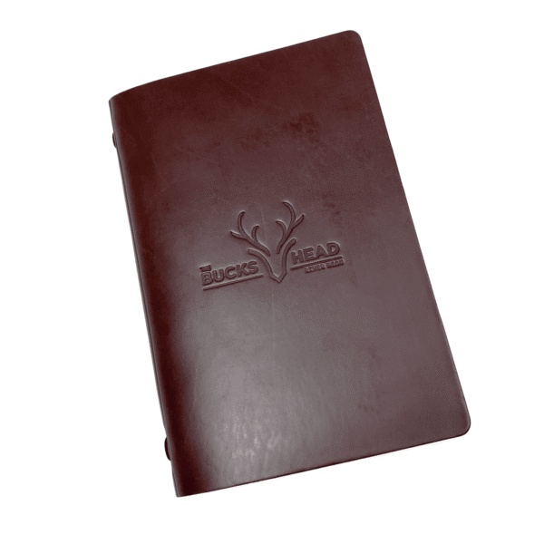 Saddle Hide Leather Menu Covers - Image 20