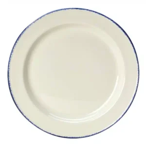 Steelite Blue Dapple Slimline Plates 255mm
