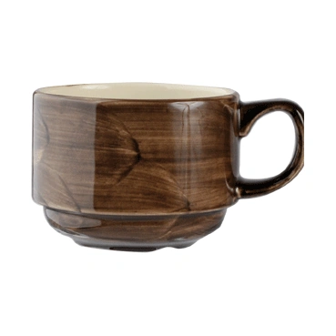 Steelite Naturals Peppercorn Stacking Cups 170ml